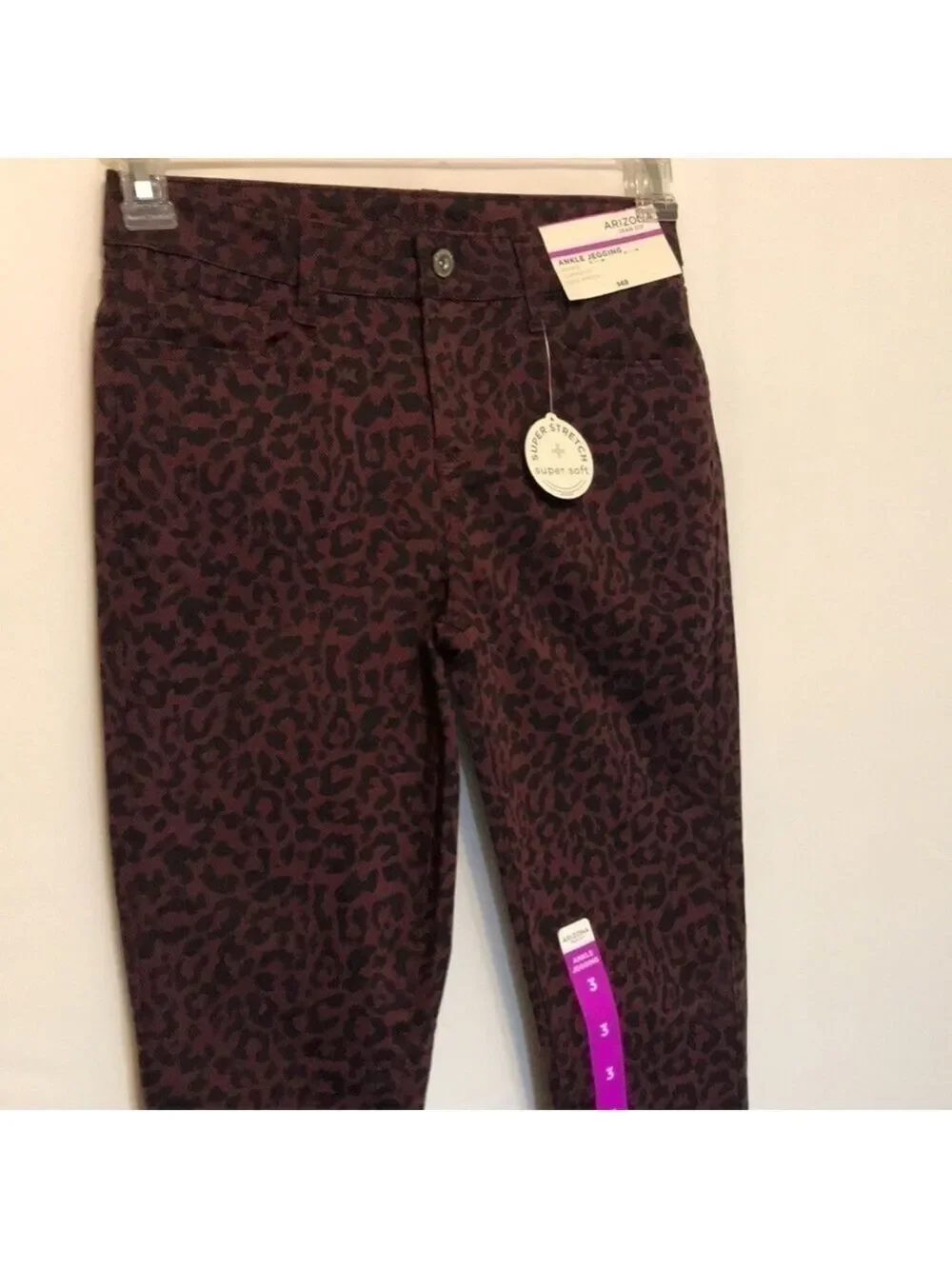 Arizona Jean Co. Animal Print Ankle Jegging - Picture 3 of 13